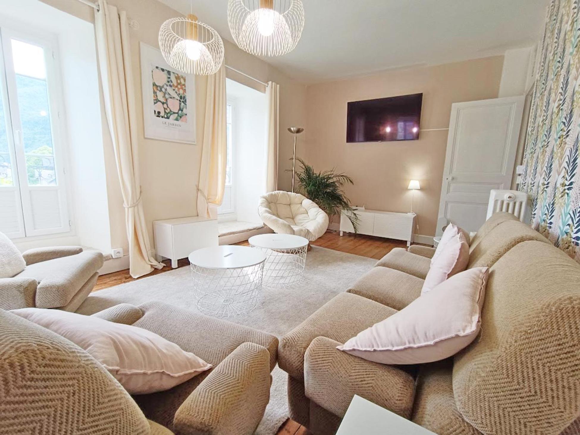 Appartamento Le Telecab', T5, Wifi, Cave, Ascenseur, 8 Personnes Bagnères-de-Luchon Esterno foto